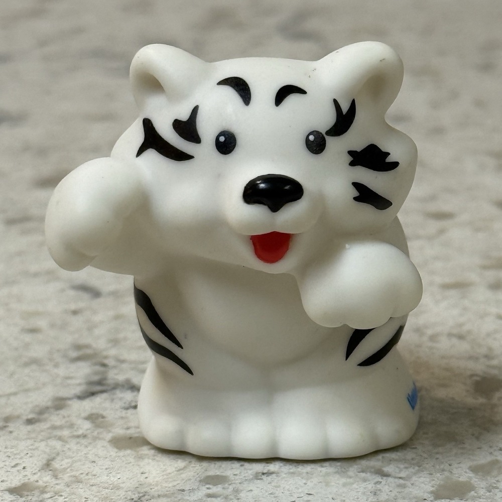 Fisher Price Little People White Tiger Zoo Noah's Ark Animal Circus 2005 2007